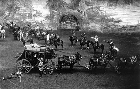 Photo of Buffalo Bill's show